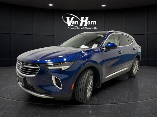 Sapphire Metallic 2023 Buick Envision Preferred