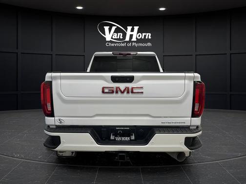 White Frost Tri-Coat 2021 GMC Sierra 3500 Denali