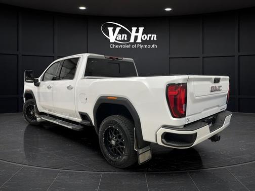 White Frost Tri-Coat 2021 GMC Sierra 3500 Denali