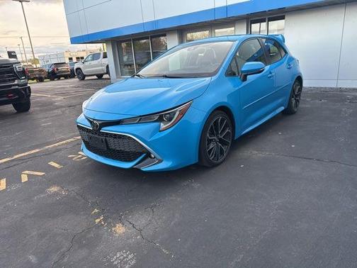 Blue Flame 2019 Toyota Corolla Hatchback XSE