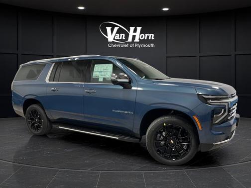 Lakeshore Blue Metallic 2026 Chevrolet Suburban Premier