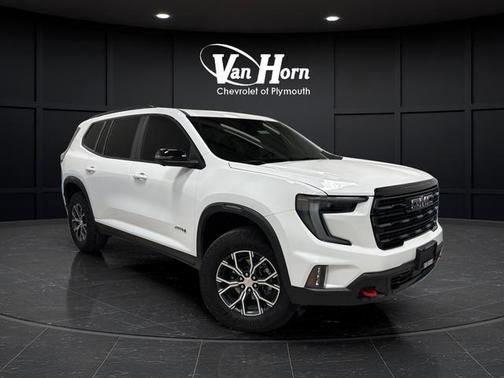 Summit White 2024 GMC Acadia AT4