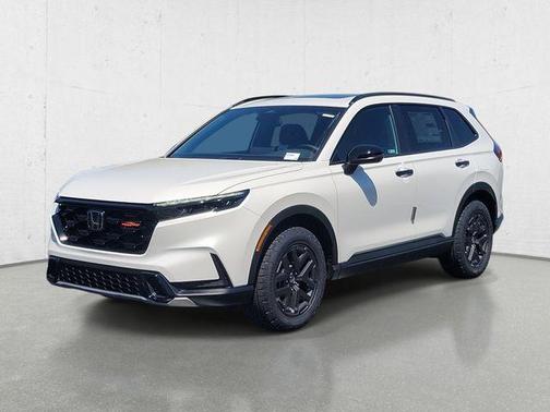 Platinum White Pearl 2026 Honda CR-V Hybrid TrailSport
