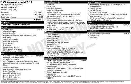 2008 Chevrolet Impala LT