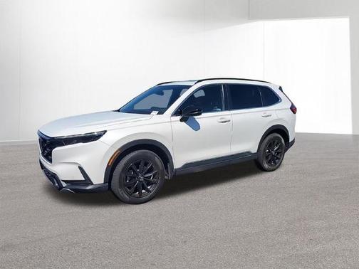 Platinum White Pearl 2023 Honda CR-V Hybrid Sport