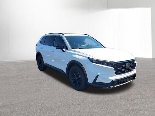 Platinum White Pearl 2023 Honda CR-V Hybrid Sport
