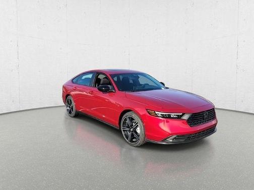 Radiant Red Metallic 2026 Honda Accord Hybrid Sport