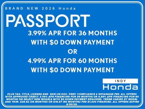 2026 Honda Passport TrailSport