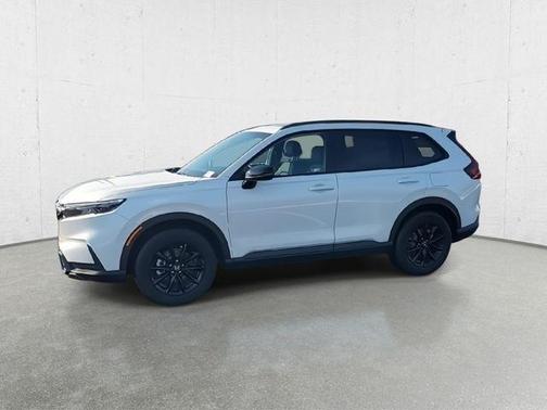 Platinum White Pearl 2026 Honda CR-V Hybrid Sport-L