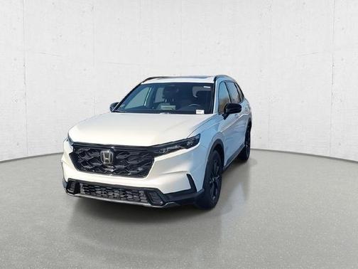 Platinum White Pearl 2026 Honda CR-V Hybrid Sport-L
