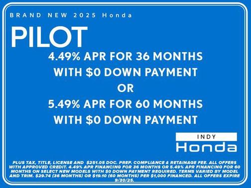 2025 Honda Pilot Black Edition