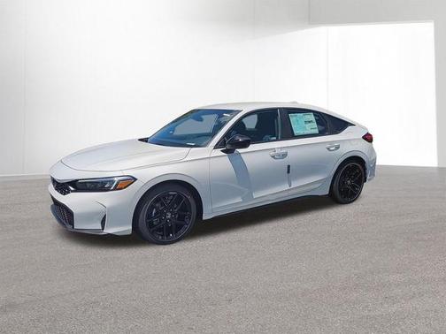 Platinum White Pearl 2026 Honda Civic Sport