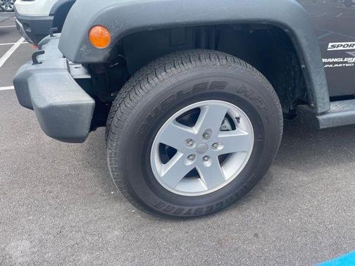 Granite Crystal Clearcoat Metallic 2018 Jeep Wrangler JK Unlimited Sport