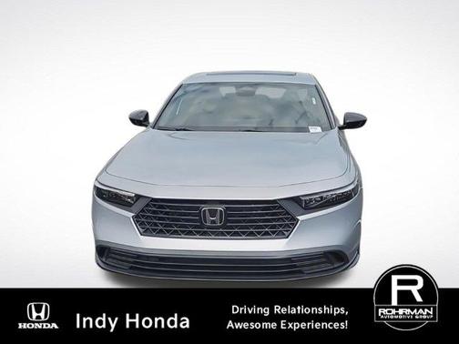 Solar Silver Metallic 2026 Honda Accord Hybrid Sport