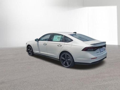 Platinum White Pearl 2026 Honda Accord Hybrid Sport