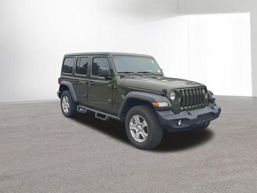Sarge Green Clearcoat 2022 Jeep Wrangler Unlimited Sport