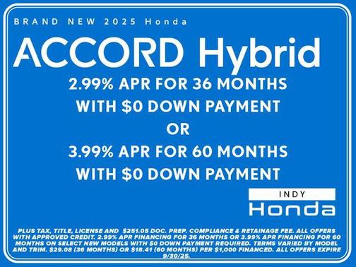 2025 Honda Accord Hybrid EX-L