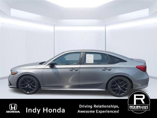 Lunar Silver Metallic 2023 Honda Civic Sport