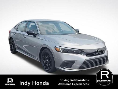 Lunar Silver Metallic 2023 Honda Civic Sport