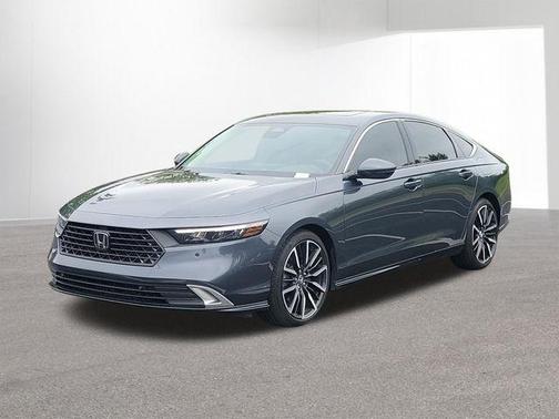 Meteorite Gray Metallic 2023 Honda Accord Hybrid Touring