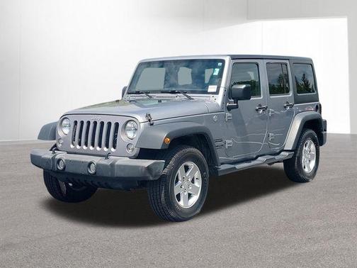 Billet Silver Metallic Clearcoat 2016 Jeep Wrangler Unlimited Sport