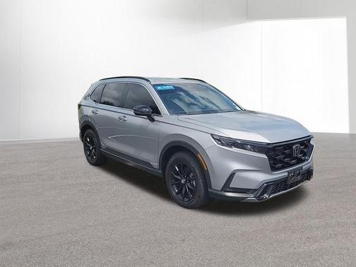 Lunar Silver Metallic 2023 Honda CR-V Hybrid Sport