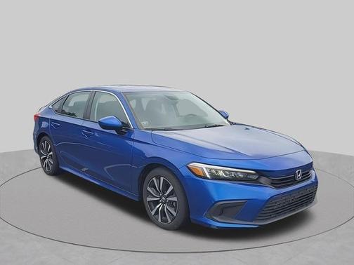 Aegean Blue Metallic 2024 Honda Civic EX