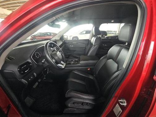 Radiant Red Metallic II 2024 Honda Pilot Touring