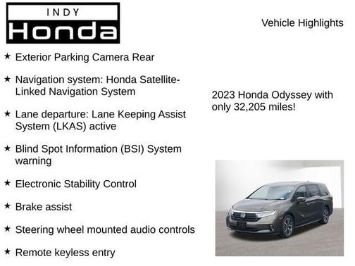 2023 Honda Odyssey Touring