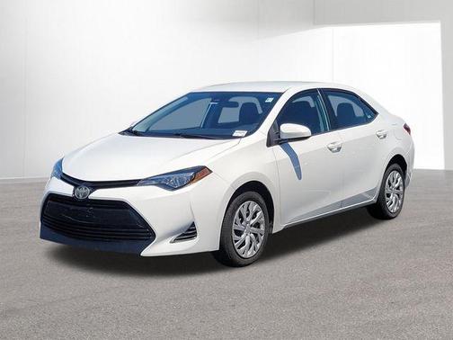 Super White 2019 Toyota Corolla LE