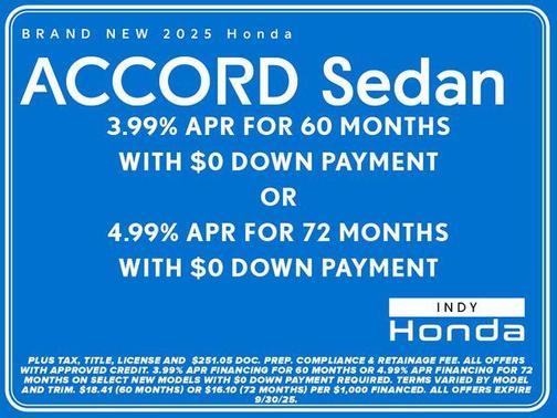 2025 Honda Accord SE