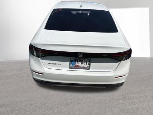 Platinum White Pearl 2024 Honda Accord EX