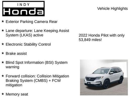 2022 Honda Pilot Special Edition