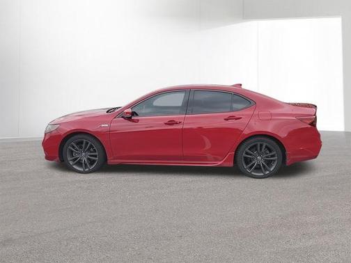 San Marino Red 2018 Acura TLX V6 A-Spec