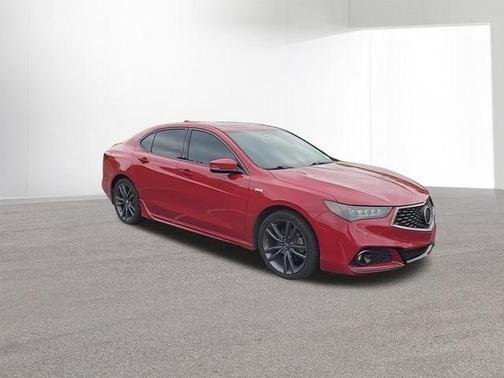 San Marino Red 2018 Acura TLX V6 A-Spec
