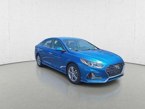 Electric Blue 2018 Hyundai SONATA SEL