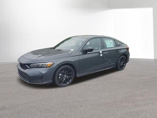 Meteorite Gray Metallic 2026 Honda Civic Hybrid Sport
