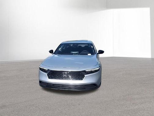 Solar Silver Metallic 2025 Honda Accord Hybrid Sport