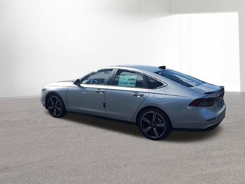 Solar Silver Metallic 2025 Honda Accord Hybrid Sport