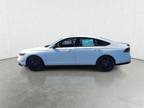 Platinum White Pearl 2026 Honda Accord Hybrid Sport-L