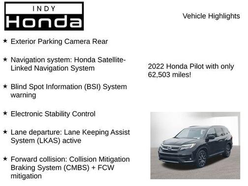 2022 Honda Pilot Elite