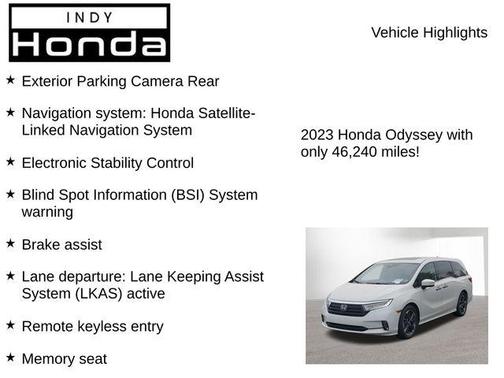 2023 Honda Odyssey Elite