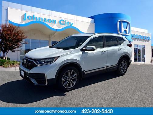 Platinum White Pearl 2021 Honda CR-V Touring