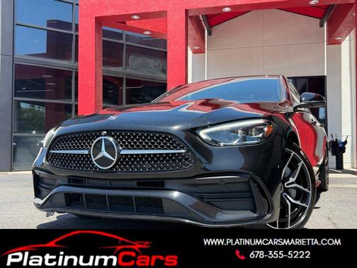 Black 2022 Mercedes-Benz C-Class C 300