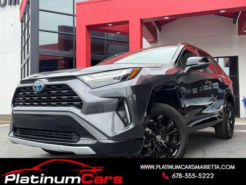 Midnight Black Metallic 2024 Toyota RAV4 Hybrid XSE