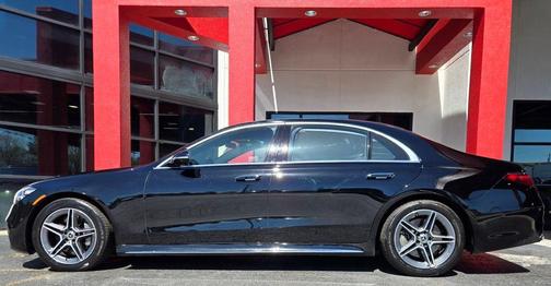 Black 2021 Mercedes-Benz S-Class S 580 4MATIC