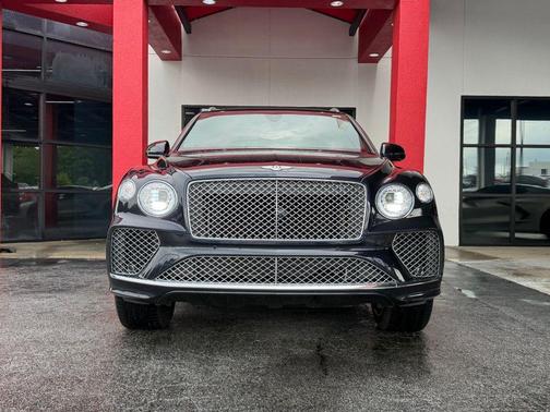 Blue 2021 Bentley Bentayga V8