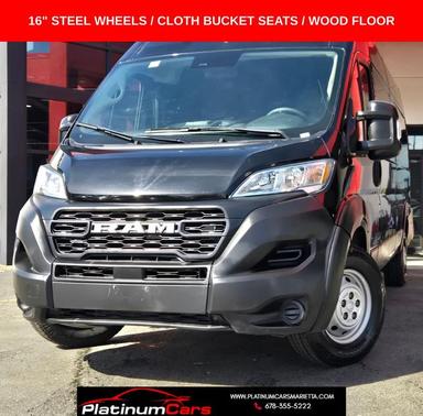 Black Clearcoat 2023 RAM ProMaster 2500 High Roof