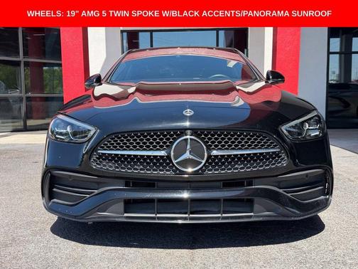 Black 2022 Mercedes-Benz C-Class C 300