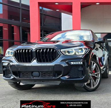 Black Sapphire Metallic 2021 BMW X6 M50i